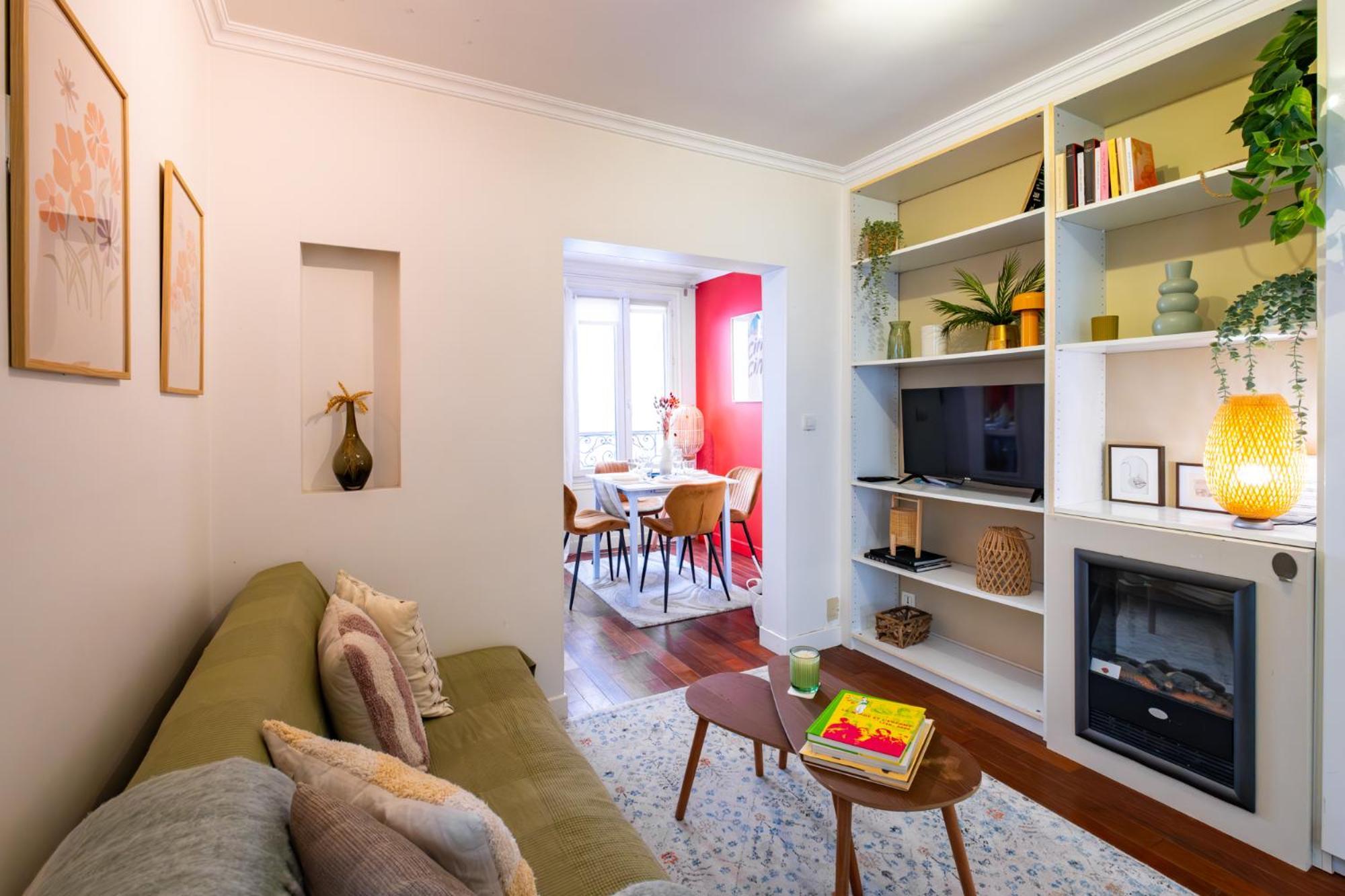 Charming Apartment In Heart Of פריז מראה חיצוני תמונה