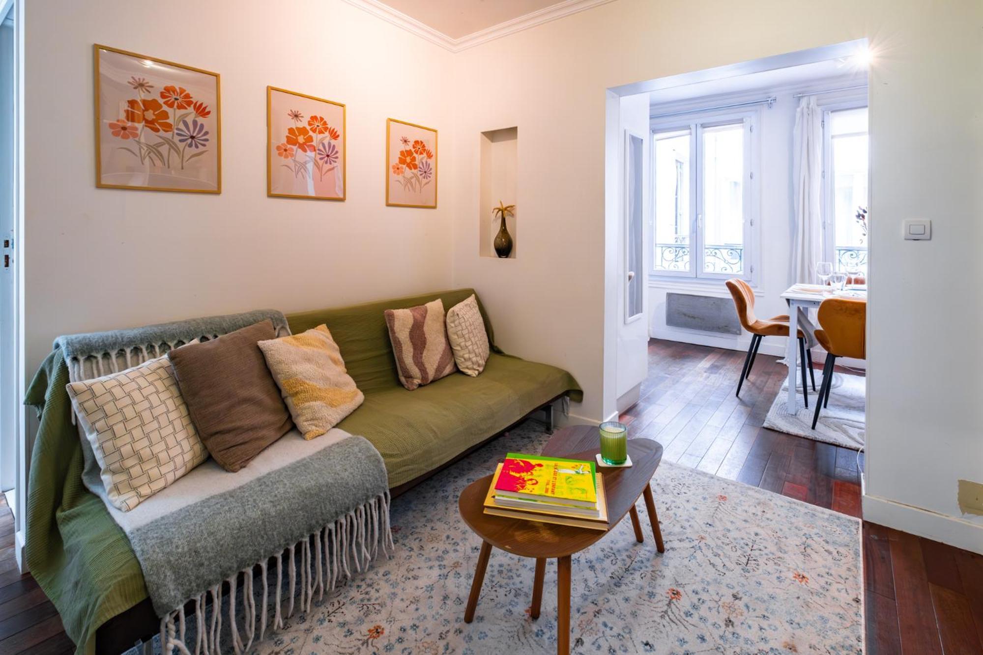 Charming Apartment In Heart Of פריז מראה חיצוני תמונה